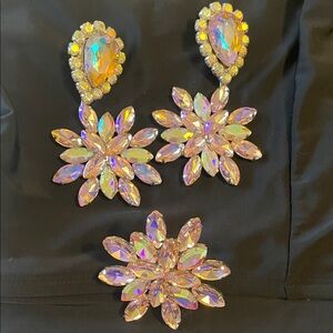 Costume jewelry earrings